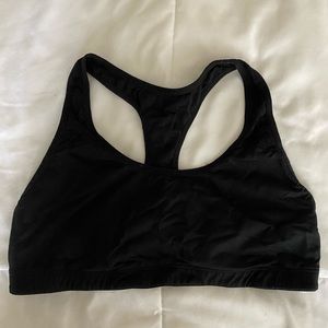 VS PINK 💗 BLACK YOGA BRA TOP